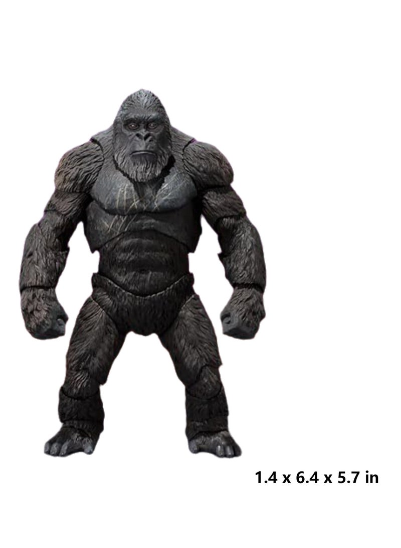 Godzilla vs. King Kong Gorilla Toy Model Action Figure Movable Desktop Ornaments Doll - Image 3